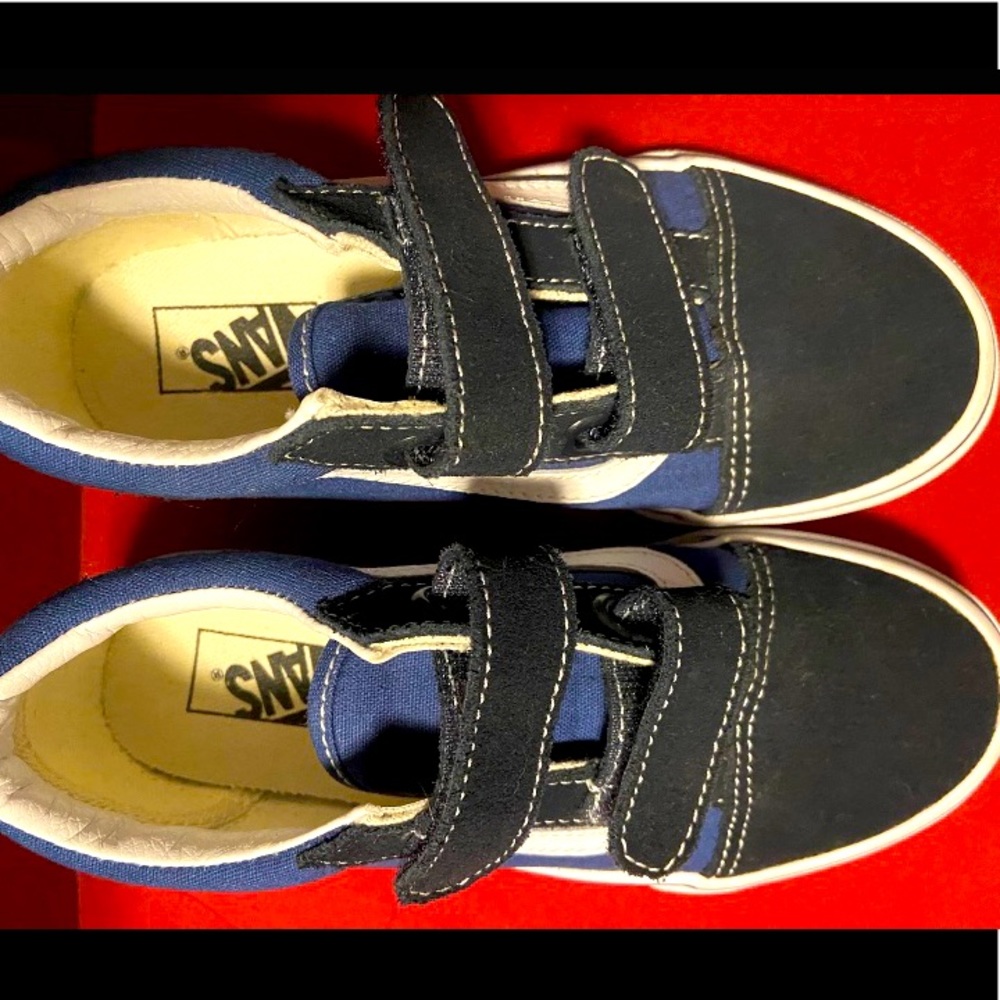 Vans kids shoes-like new